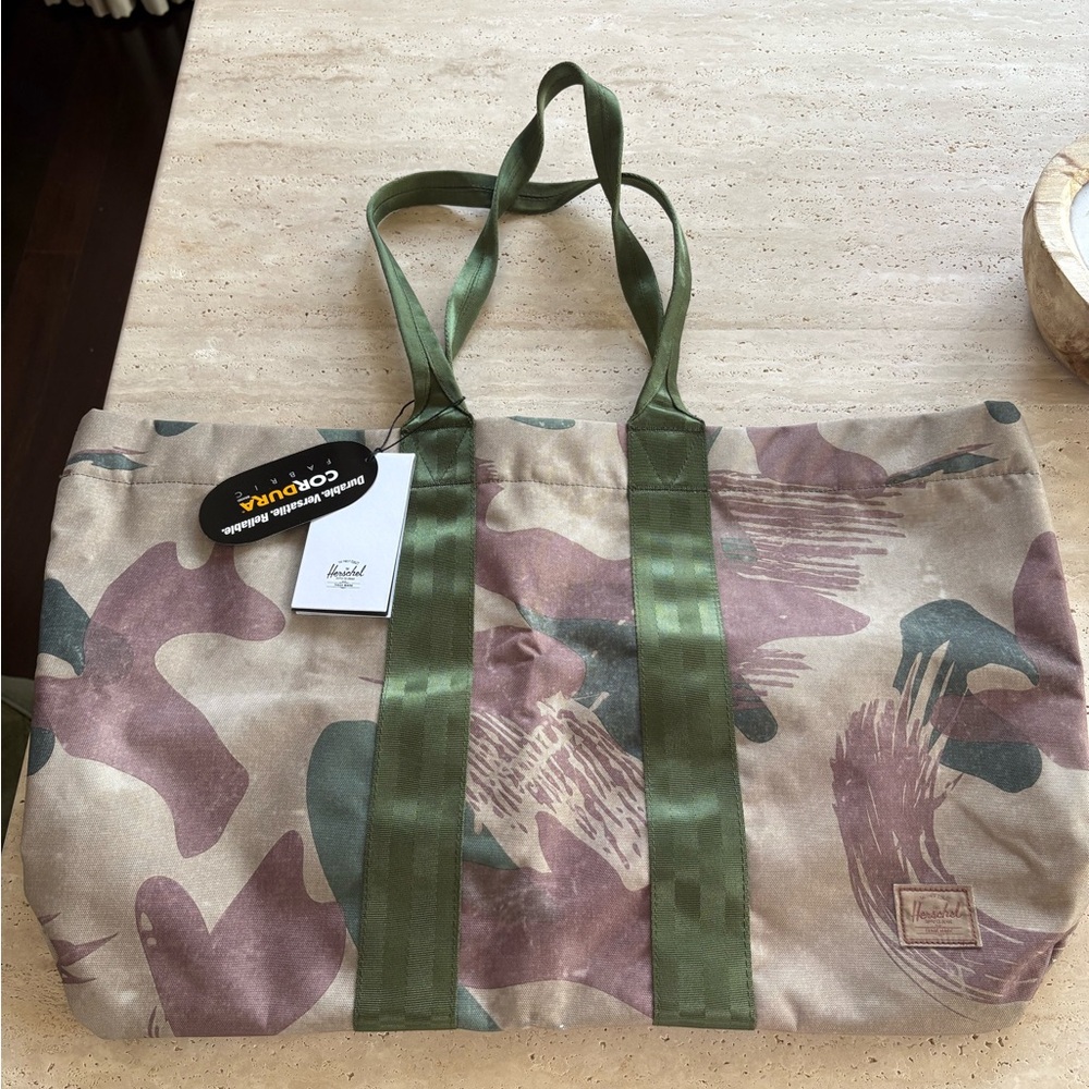 Herschel Supply Company Camouflage Tote Bag